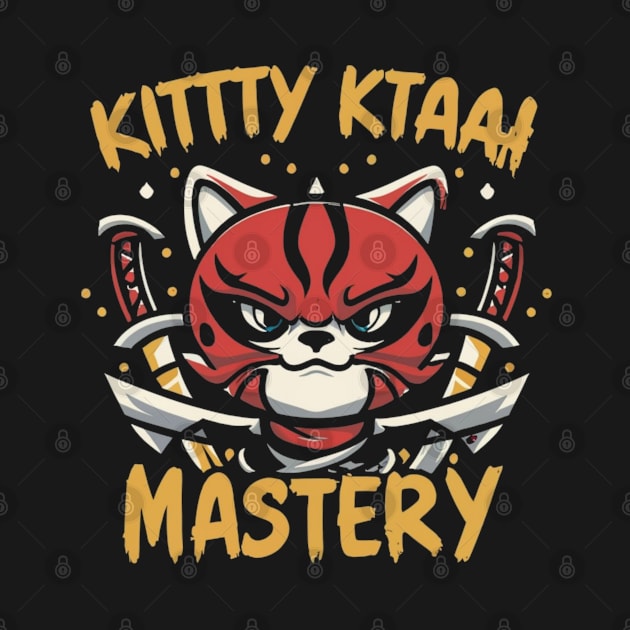 Kitty katana mastery by Ridzdesign
