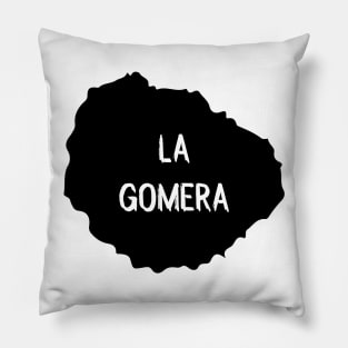 la gomera canary islands Pillow