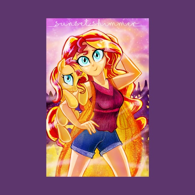 Sunset Shimmer by SophieScruggs