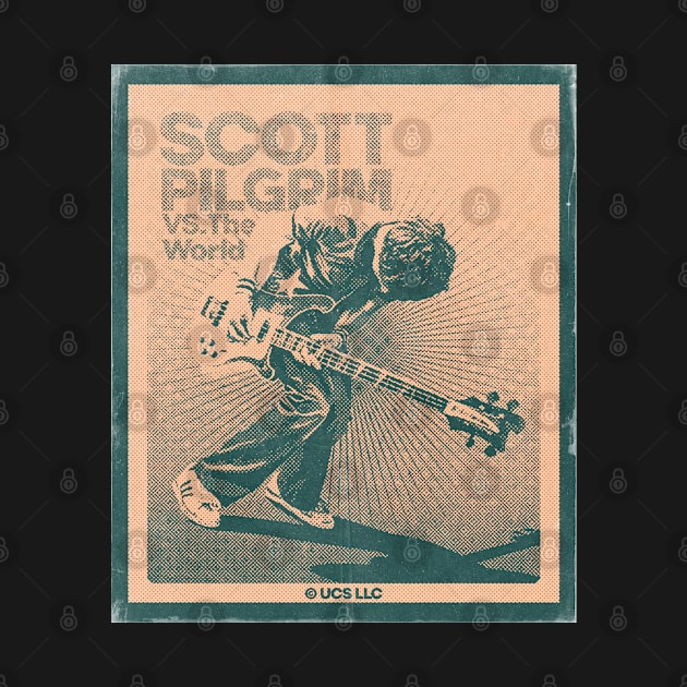 Scott Pilgrim vintage poster by SerenityByAlex