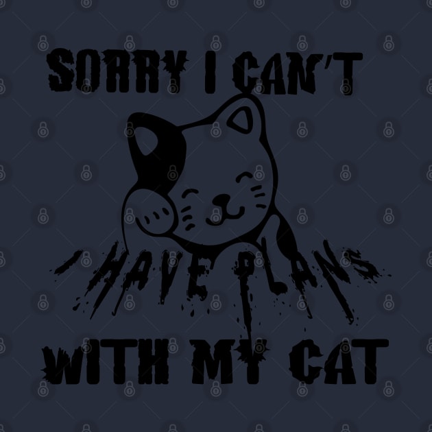 sorry i can't i have plans with my cat by stof beauty