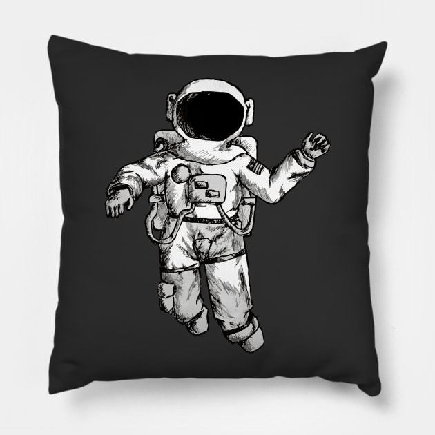 Astronaut Pillow by LiciaMarie