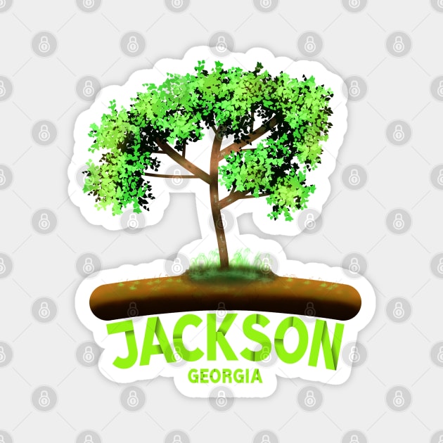 Jackson Georgia Magnet by MoMido