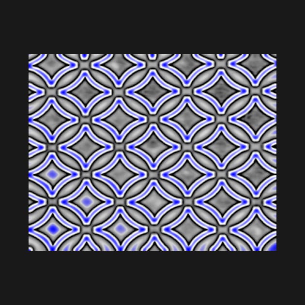 New school Celtic pattern blue and grey by HIghlandkings