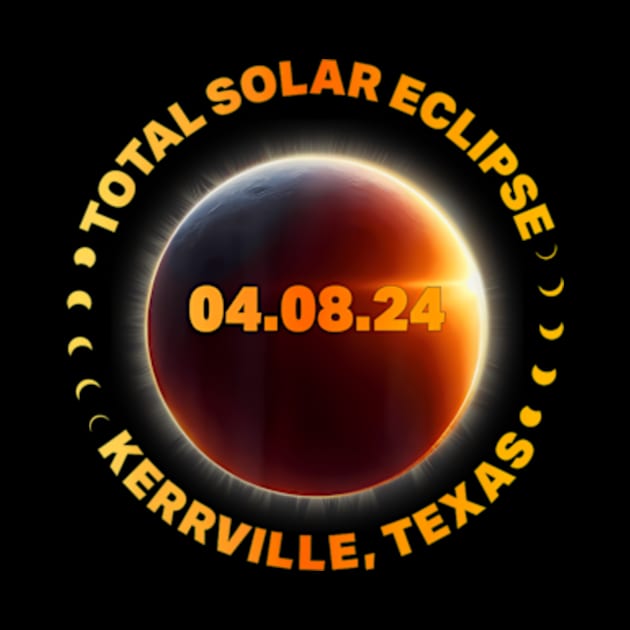 Total Solar Eclipse 2024 Kerrville Texas by SanJKaka