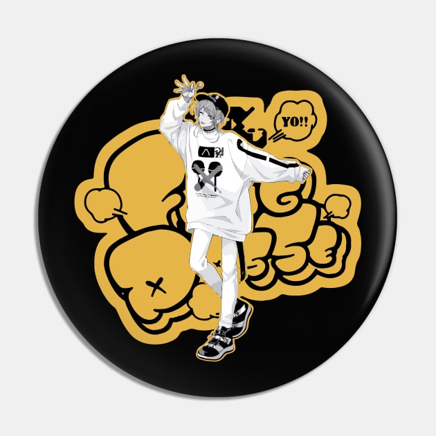 Ramuda-Amemura Pin by Koburastyle