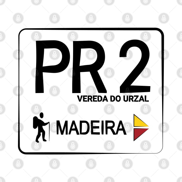 Madeira Island PR2 VEREDA DO URZAL logo by Donaby