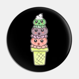 Octopicecream Pin