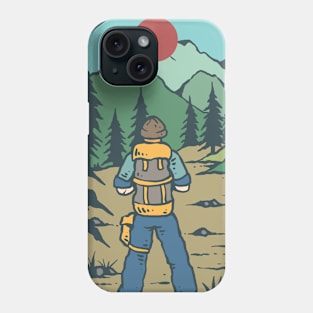 Travel to the Mountains Phone Case