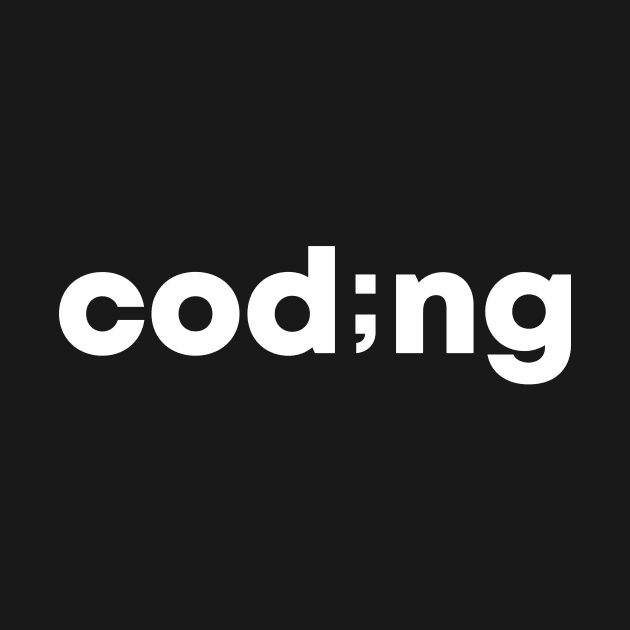 Coding Wordmark by vectorclothes