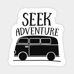 Seek Adventure, Outdoors Shirt, Hiking Shirt, Adventure Shirt, Camping Shirt Magnet