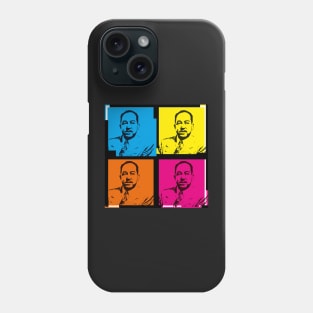 Langston Hughes - Poet - Colourful, pop art style design Phone Case