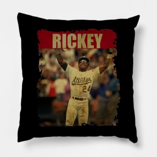 Rickey Henderson - NEW RETRO STYLE Pillow