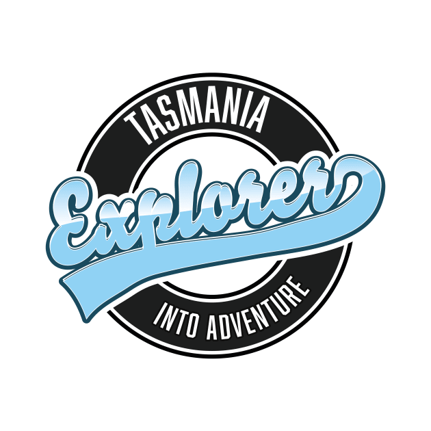 Tasmania explorer into adventure logo by nickemporium1