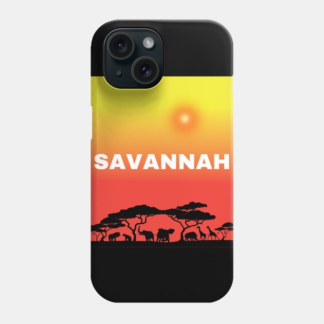 Savannah Phone Case by JunniePL