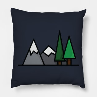 simple nature Pillow