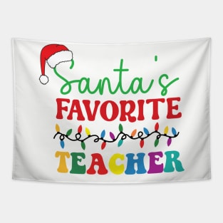 Santa’s Favorite Teacher Tapestry