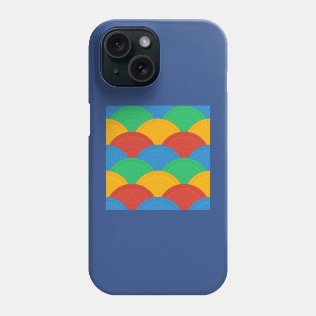 Fan Greek patterns, Meander Phone Case by kavalenkava