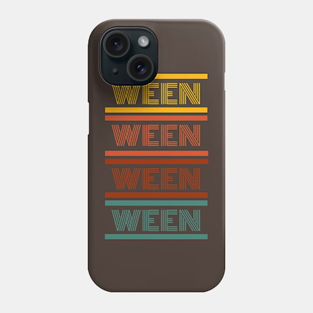 WEEN Vintage Retro Lettering Phone Case by GypsyBluegrassDesigns