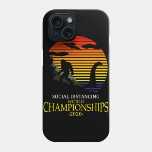 Social Distancing World Championships 2020 Phone Case