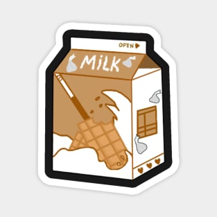 Chocolate milk Magnet