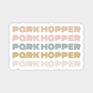 Park Hopper - Retro Pastel Alt Magnet