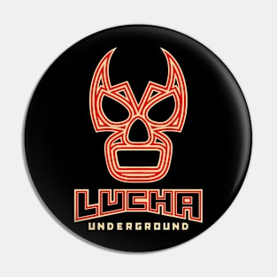 Lucha Underground Mascara Pin