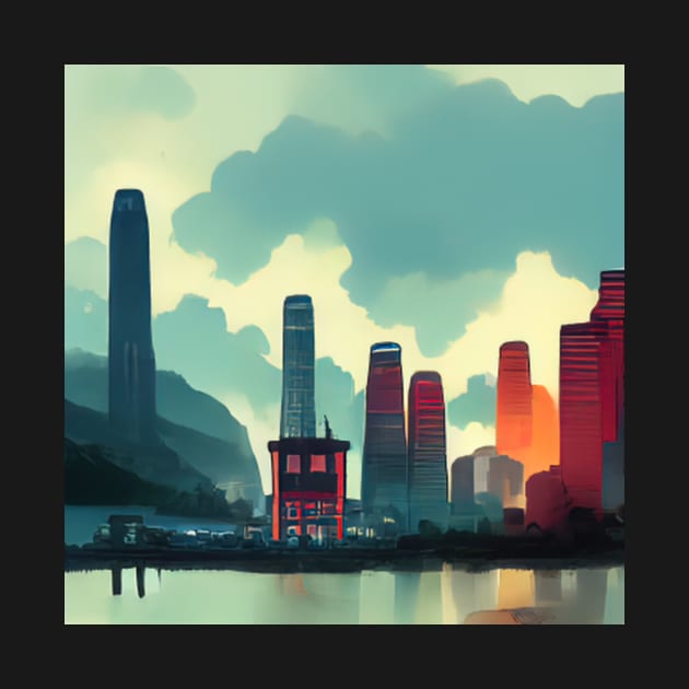 Chongqing | Comics Style by ComicsFactory