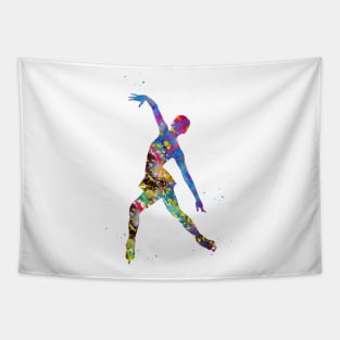 Ice Skater Tapestry