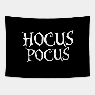 Hocus Pocus Design - White Text Tapestry