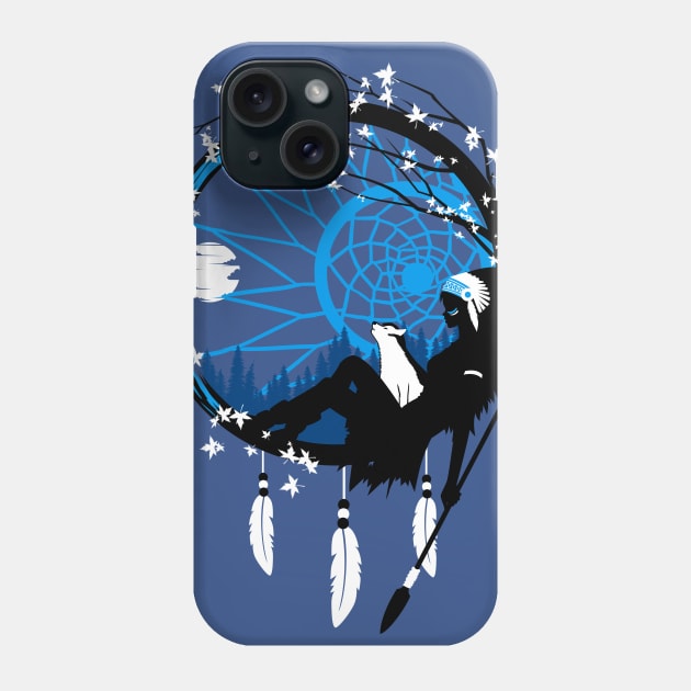 Dream Catcher feathers indian Phone Case by albertocubatas