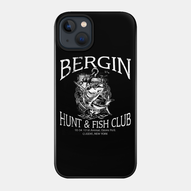 Bergin Hunt and Fish Club, distressed - New York Vs The Mafia - Phone Case