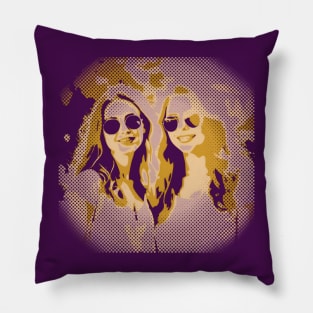 LGBT Girls T-shirt Pillow