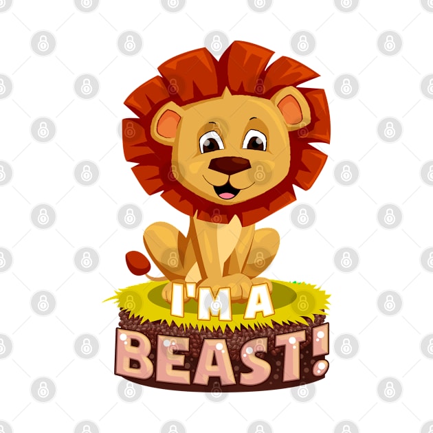 I'm A Beast by GraphicsGarageProject