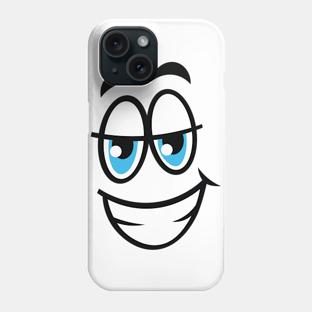 Smiling smiley face Phone Case by mega281