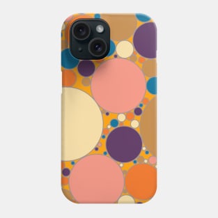 Circles Filled With Warm Summer Colours Phone Case