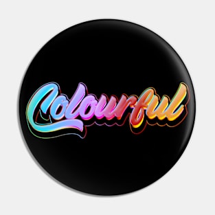 Colourful Pin