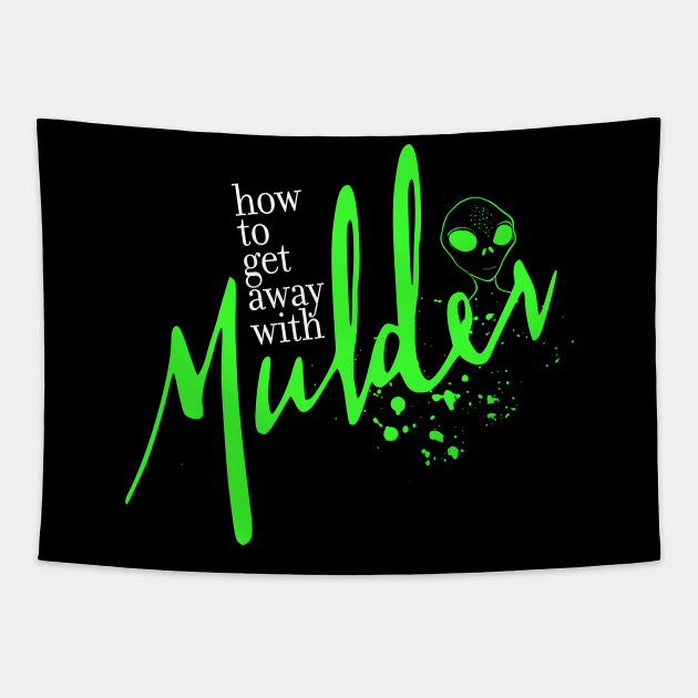 How to get away with Mulder Tapestry by NathanielF