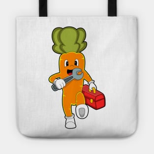 Carrot as Mechanic with Toolbox Tote