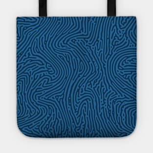 Liquid Turing Pattern (Blue) Tote