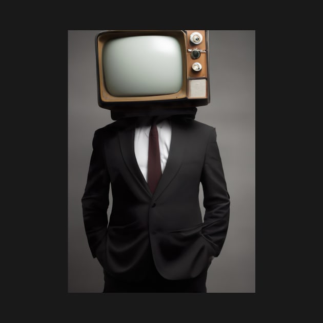 Suit Tube TV Man by maxcode