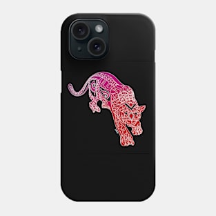 light led tiger in ecopop jungle beats Phone Case