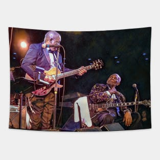 King of the Blues Tapestry