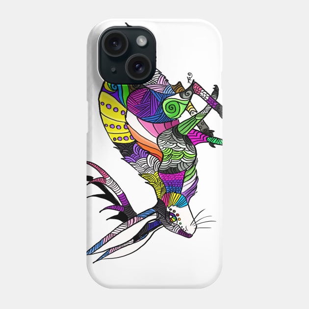 Pride Jackalope Phone Case by manicgremlin