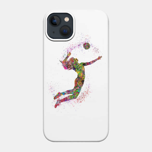 Volleyball girl - Sport - Phone Case