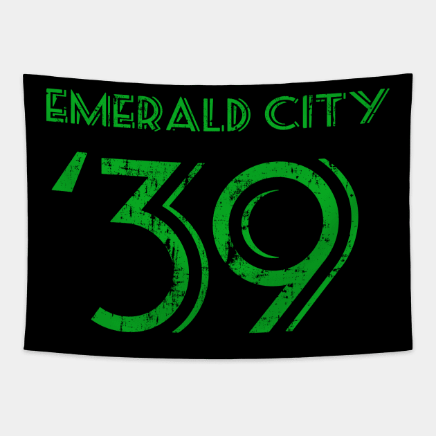 Emerald City '39! Tapestry by CYCGRAPHX