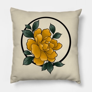 Yellow flower Pillow