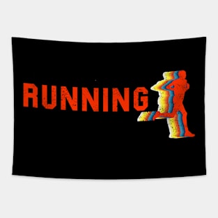 Life is short. Running make it seems longer. (Light) Tapestry