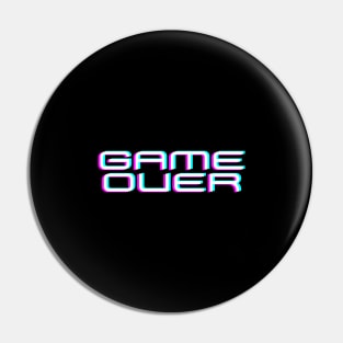 Game Over Pin