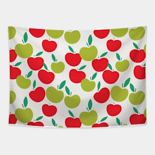 Modern Abstract Apples Tapestry